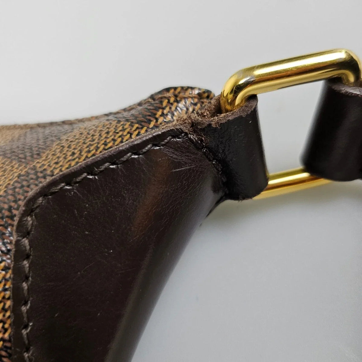 Louis Vuitton Bloomsbury PM Damier Ebene Shoulder Bag - Lost Designer