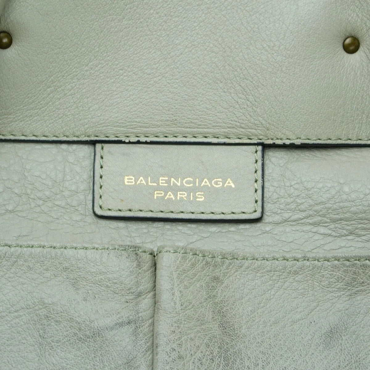 Balenciaga Paper Bag 2WAY leather Ivory - Lost Designer