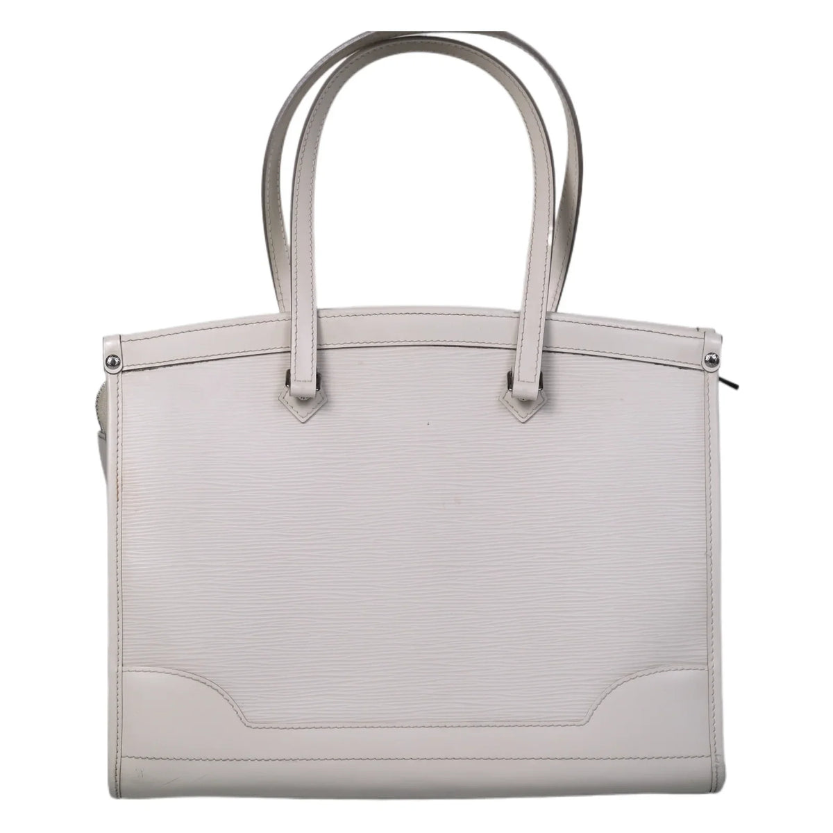 Louis Vuitton Madeleine Epi GM Bag White - Lost Designer